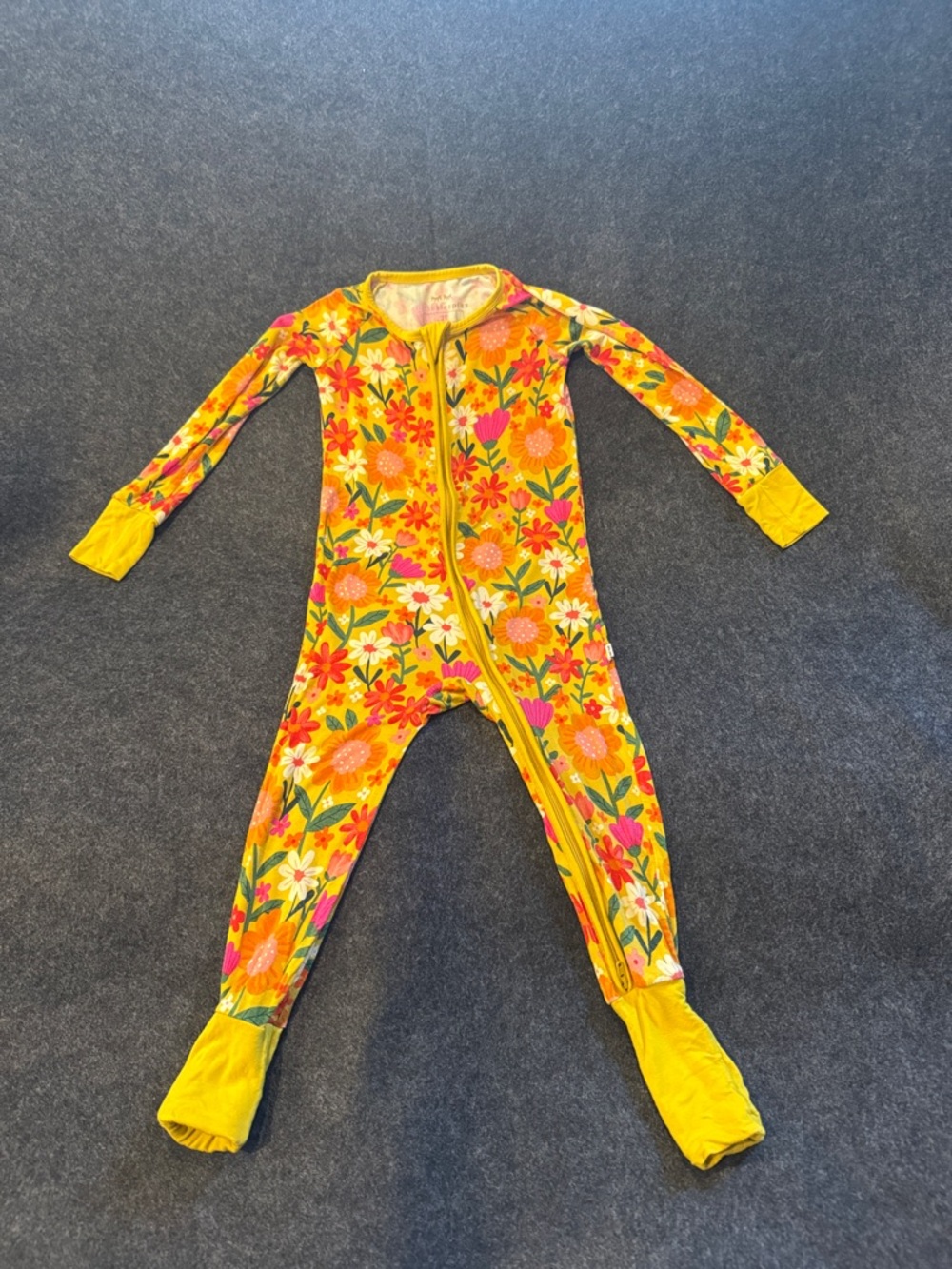 Little Sleepies Sunny Garden 2T Zippy pajamas